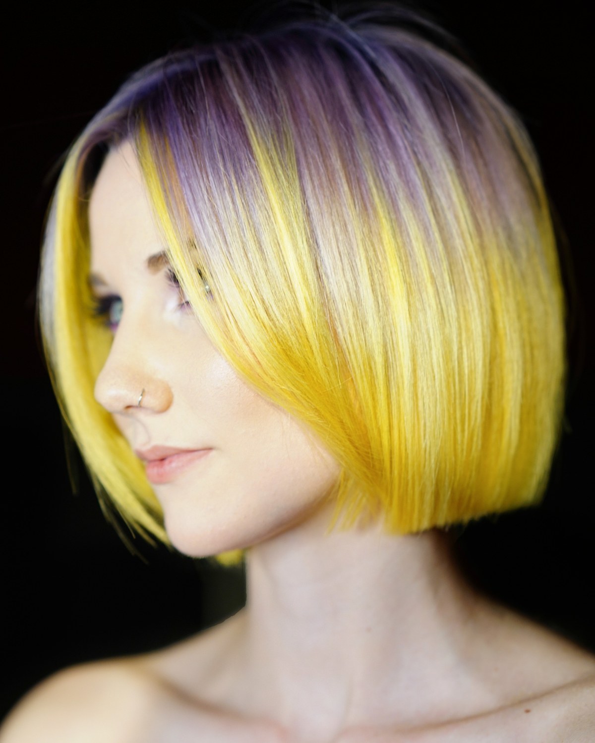 Vivid colour — Aveda Vancouver