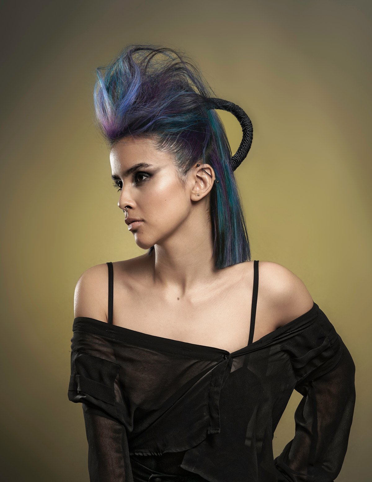 Aveda Vancouver editorial hair