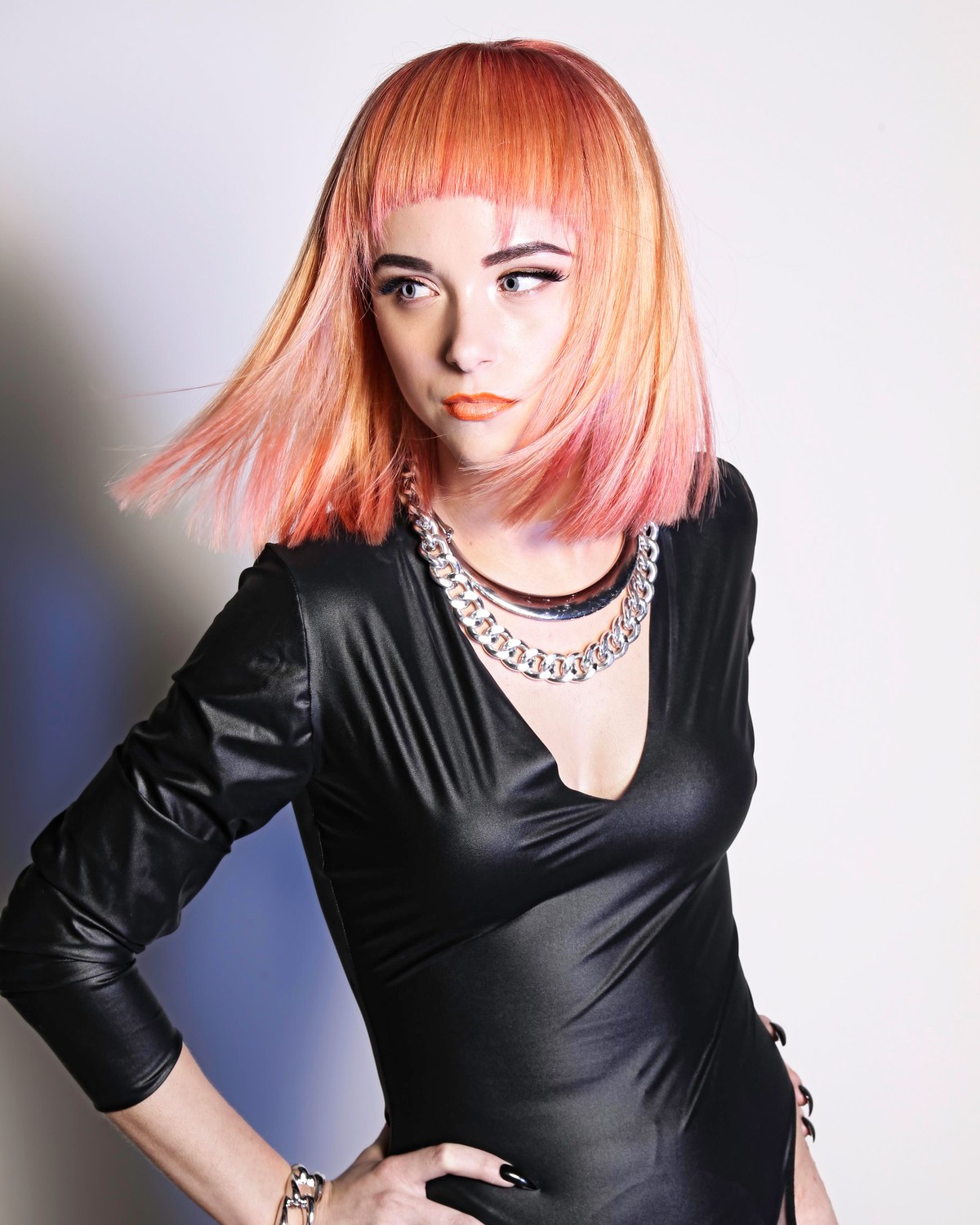 Aveda Vancouver editorial — vivid colour
